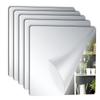 Cuttable Flexible Mirror Sheets Non Glass Mirror Stickers PET Plastic Mirror Sheet DIY Craft
