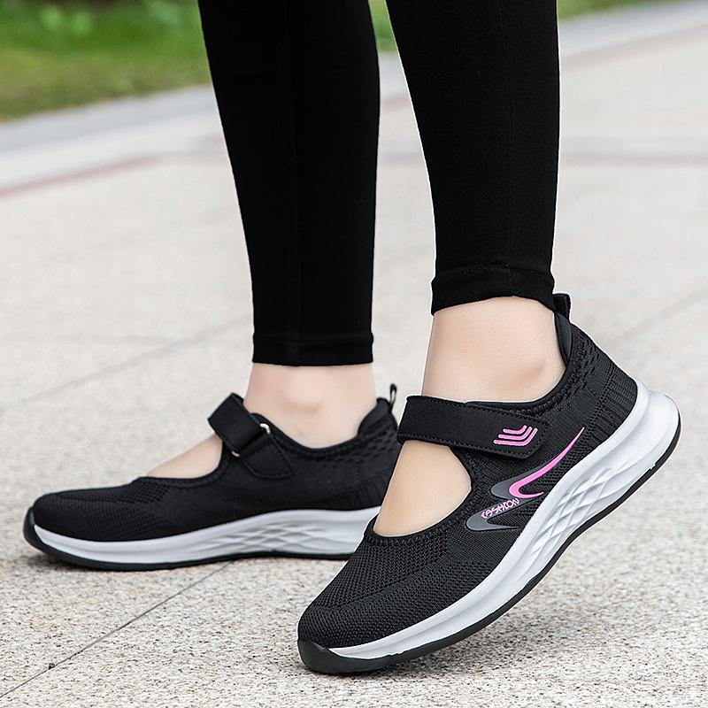 Модные Повседневные Сетчатые Кроссовки Женские Уличные Походные Tenis Femmino Дышащие Летние Легкие Мягкая Подошва Вулканизированная Обувь Zapatos Para Mujeres