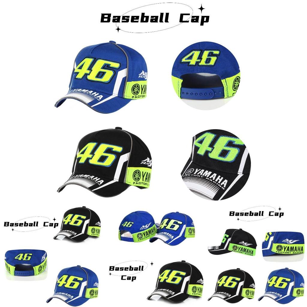 Adjustable Yamaha Racing Cap, Windproof And Sunproof Duck Tongue Hat For All Seasons