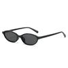 Retro Oval Cat Eye Sunglasses For Women  Trendy Small Narrow Sunnies 90S Designer Sun Glasses