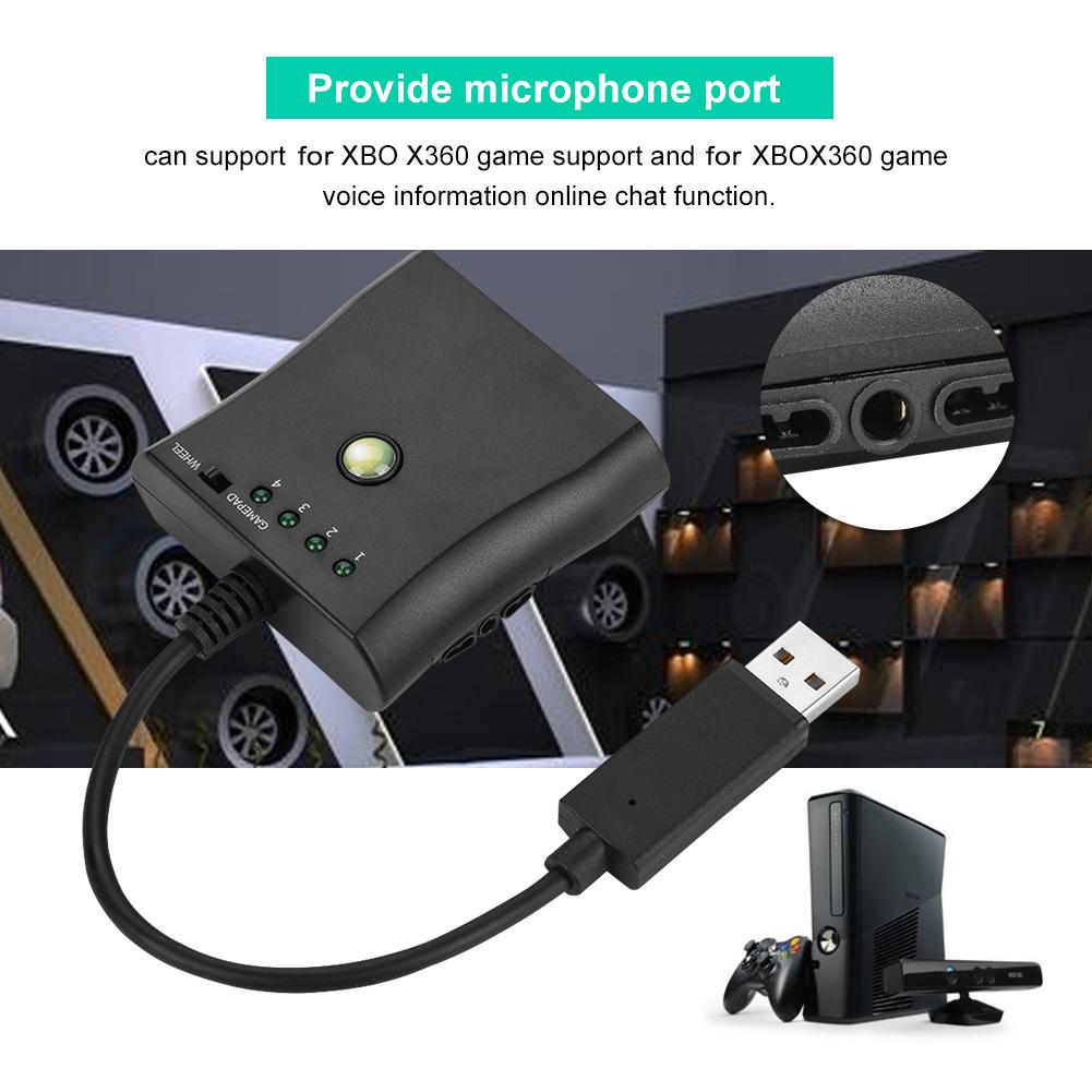 Univesal Adapter Cable Convertor For   Controller To For X BOX 360 Game Controller