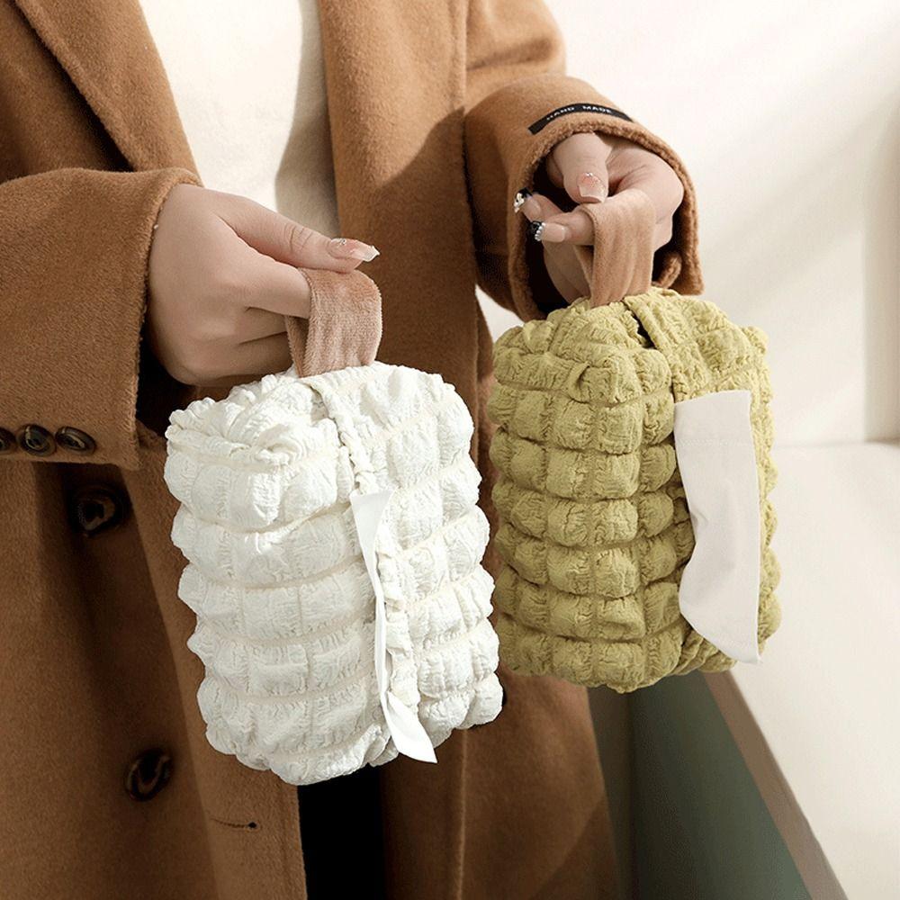 Refillable Cosmetic Pouch Fashion Wipes Holder Case  Baby Stroller Car Accessories