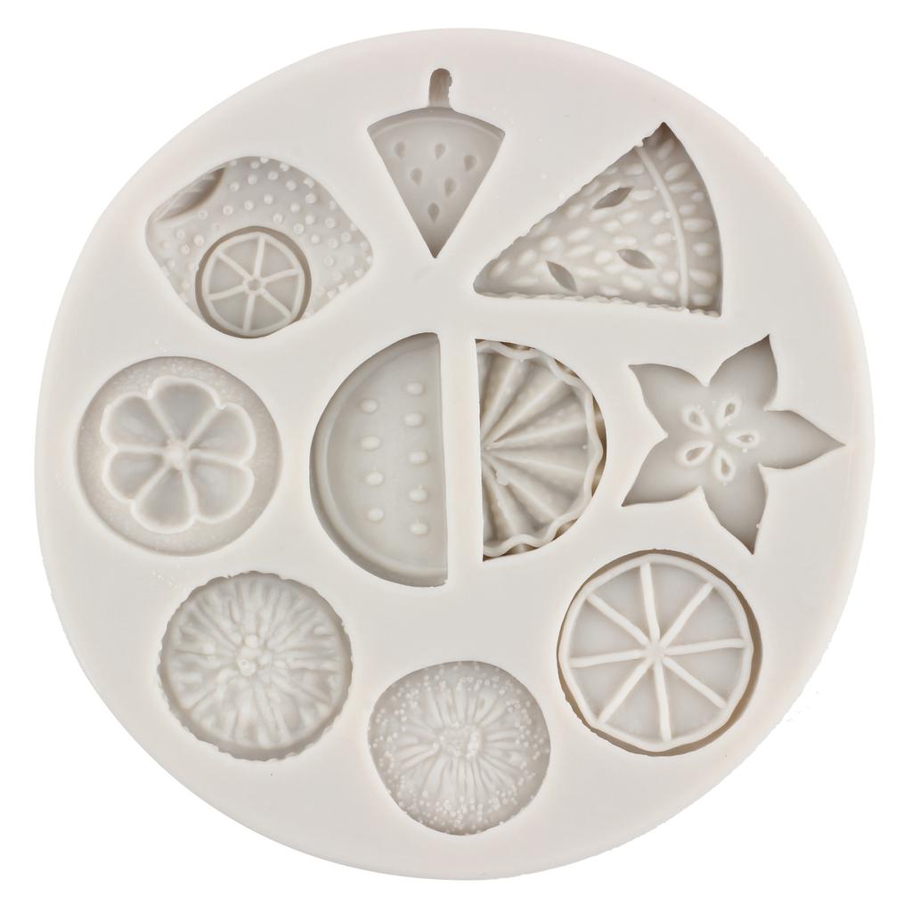 Силиконовая форма для фруктов, клубники, арбуза, банана, формы для помадки, инструменты для украшения торта, конфеты, смола, глина, шоколадная форма