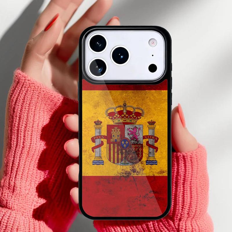 Russia France Ethiopia Spain Flag Phone Case for iPhone 17 Air 16e 15 14 13 Pro Max Back Cover for 12 11 Pro Coque