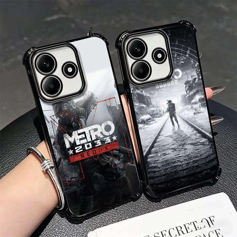 Мягкий чехол для телефона Metro 2033 для Xiaomi Redmi Note 14 15 Pro Plus 13 12 11S 11T 5G 10 9S 9 Покрытие Защита от падения Fundas