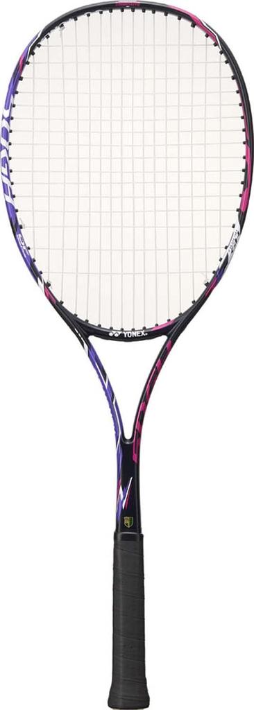 Мягкая теннисная ракетка YONEX, струны розовые G0 ADX50GHG