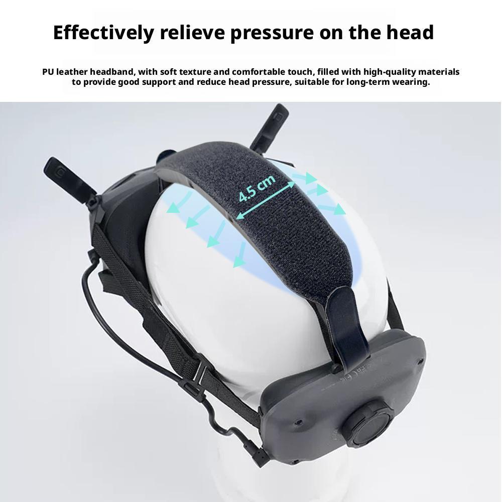 Защитная крышка для DJI Goggles N3, легкий защитный головной убор, комфортное ношение, ремень для снятия давления, защитные аксессуары