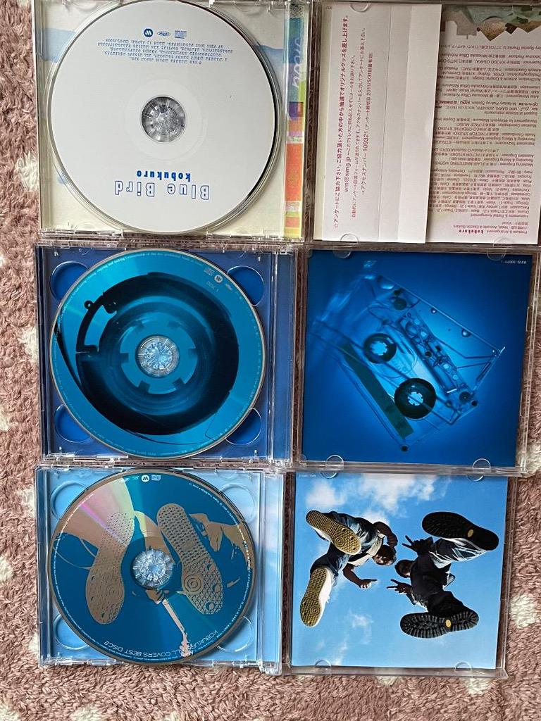 [Б/У] Набор из 6 CD Kobukuro Ryusei Blue Bird с медиатором