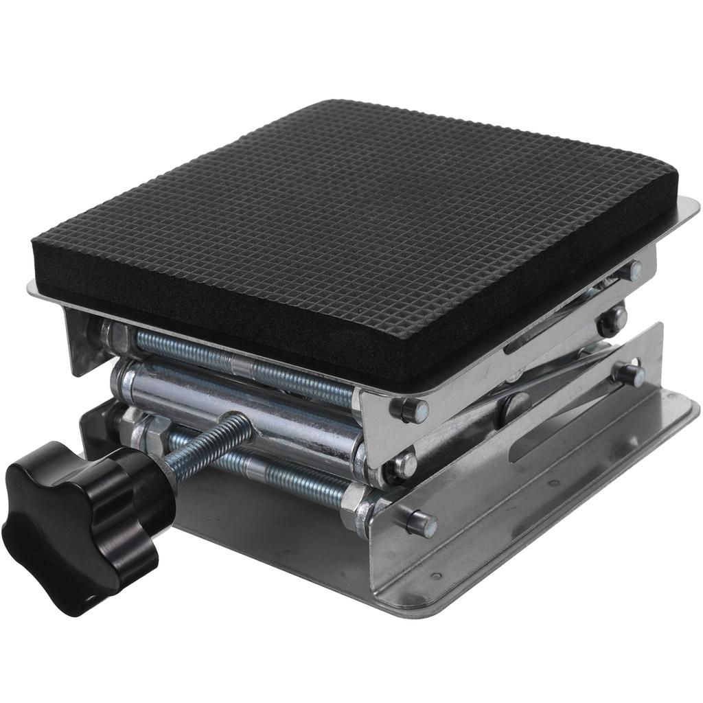 Stainless Steel Scissor Jack Platform Lab Support Lift Table Adjustable Height Laboratory Workbench Car Repair Tool Lifting