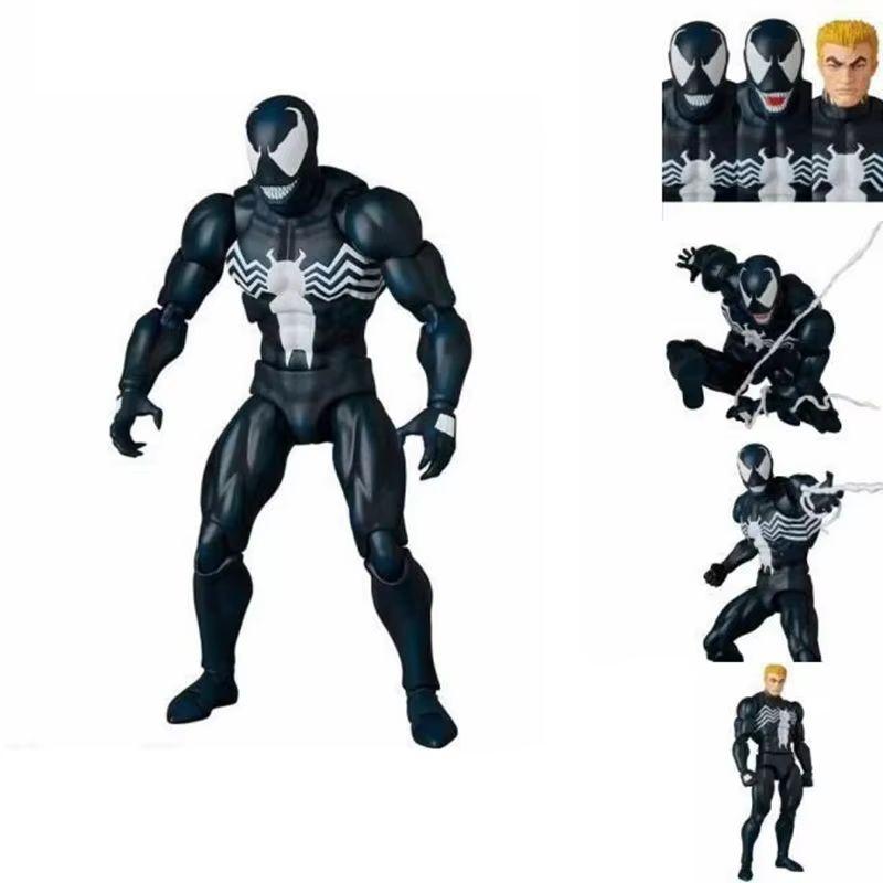 Веном Марвел - Человек-Паук Mafex 088 Фигурка Действия Веном S.H.Figuarts Карнаж Веном Сустав Руки Подвижный Коллекционная Миниатюрная Игрушка Подарок