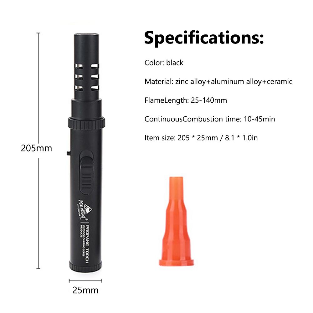 Outdoor Igniter Camping GasTorch Portable Burners Charcoal Burning Tool Picnic BBQ Cooking Flamethrower Circulate
