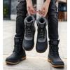 Plus Size 47 Outdoor Men Boots Winter Snow Boots for Men Work Boots Waterproof Slip-Resistant Keep Warm Winter Shoes