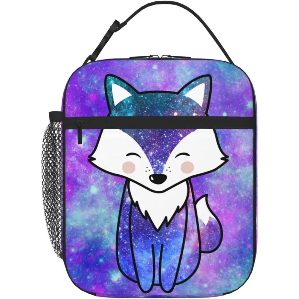 Сумка для ланча Хэллоуин Летучие мыши Ланч-бокс, Многоразовая сумка-тоут для ланча для работы в офисе, школы, пикника, пляжа, Непромокаемая сумка для мужчин и женщин