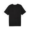 Puma Мужская графическая футболка Super Tee Черная 634048