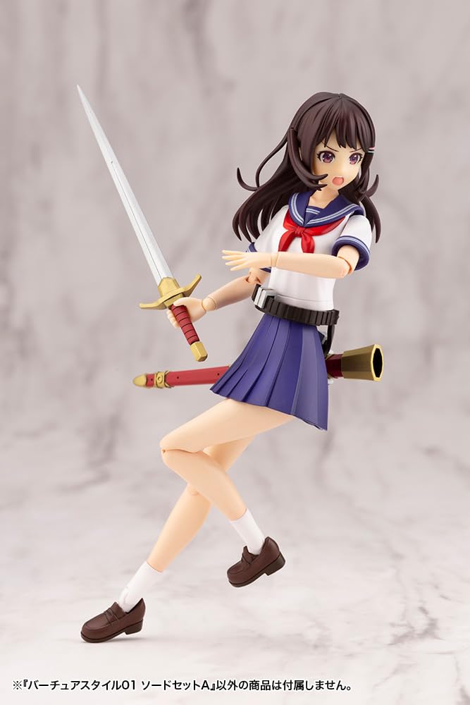 Kotobukiya M.S.G Modeling Support Goods Virtua Style 01 Набор мечей A Немасштабная пластиковая модель