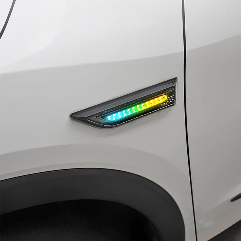 AABHC1 Для Chevrolet Cruze Orlando Monza CAVALIER Epica Camaro Captiva Astro AVEO BERETTA Боковые указатели поворота автомобиля RGB и бегущие