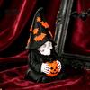 Collector Halloween Items Skeleton Wizard Figurine, 3D Printed Gothic Statue with Figurine Pumpkin& Bat Hat, Bookshelf And Tabletop Indoor Outdoor