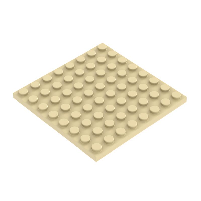 MOC Базовая пластина для мелких деталей Классические строительные блоки 8x8 Деталей DIY Совместимая 41539