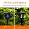 Solar Mosquito Lamp Outdoor Lamp LED Electronic Mosquito Trap Mosquito Repellent Lamp Lawn Lamp