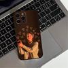 Чехол для телефона G-Gracie abrams для iPhone 17,16,15,14,13,12,11 Plus,Pro Max,XS,Мягкий силиконовый черный чехол