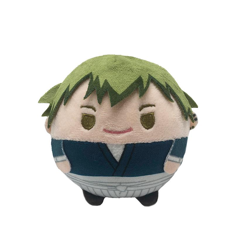 10cm Cartoon Jujutsu Kaisen Round Plush Toy Yuji Itadori Maki Zenin Choso Cosplay Doll For Anime Fans