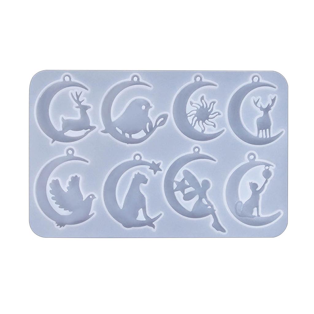 Силиконовая форма для серег, форма для эпоксидной смолы, инструменты для литья ювелирных изделий, формы для ушных украшений для DIY серег-подвесок