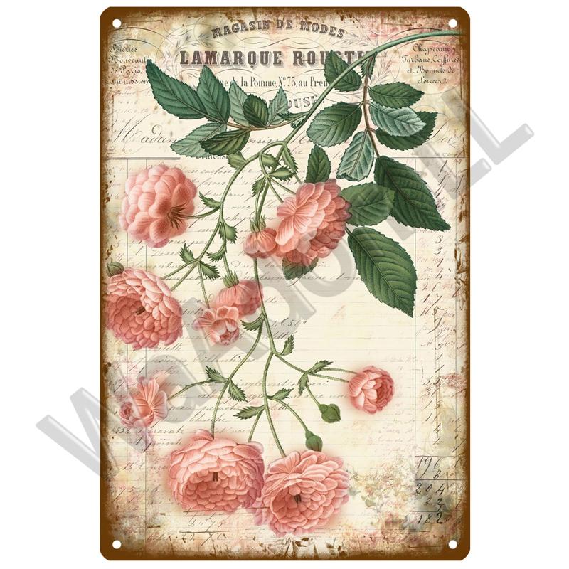 Ретро Декор, металлический знак лаванды, жестяной постер, металлические винтажные вывески с подсолнухом, жестяная вывеска с цветком, ромашка, настенный декор для дома и сада, подарок