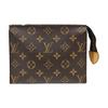 [Б/У] Poche Toilette 19 Классическая Monogram Универсальная Портативная Канвасная Сумка-Косметичка Клатч - Очень Хорошее Состояние #1OVMFUO