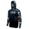 Mens Long Sleeve UPF Sun Protection Fishing Hoodie Shirt Breathable Milk Silk Outdoor Sportswear Cycling Angling