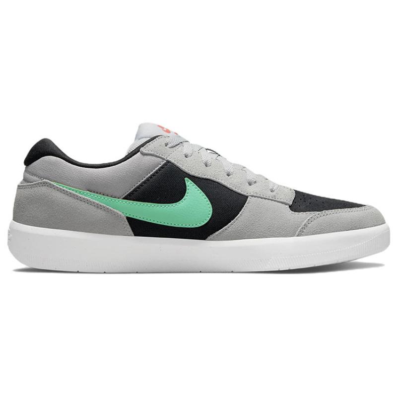 Nike Sb Force 58 Wolf Grey Black Light Menta Skateboard Shoes CZ2959-006