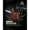 3/4" D Ring Shackle, 68,000 lbs Break Strength with 7/8" Pin for Tow Strap Winch Recovery Towing (Aluminum, 2 Pack, Red)