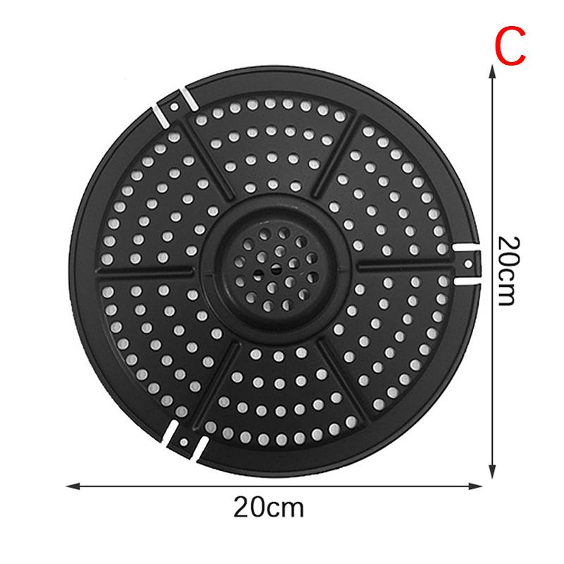 Сменная сковорода для гриля для аэрофритюрницы, 6/7/8'' Аксессуары для аэрофритюрниц с антипригарным покрытием
