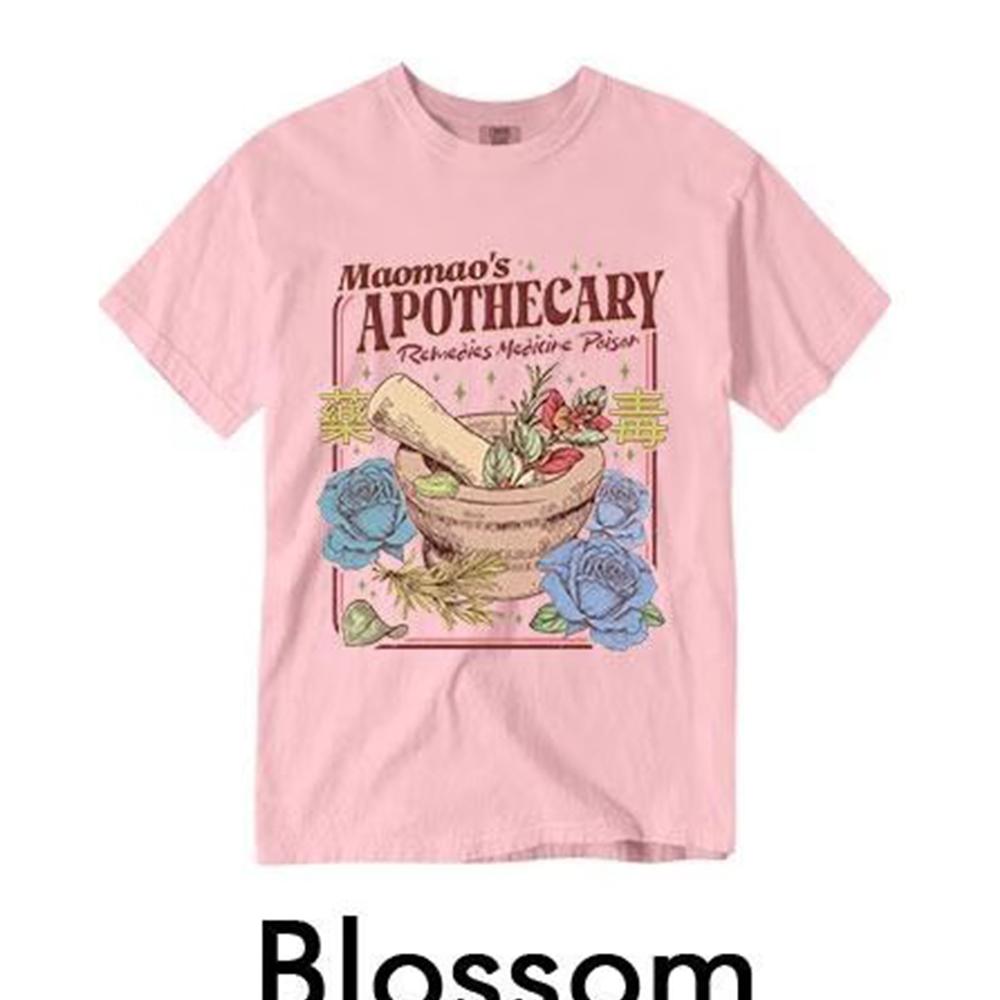 Винтажная рубашка унисекс от Maos Apothecary Kawaii Comfort, Темная академия, Книжная, Ведьминская, Аниме, Литературная, Унисекс топ, Уличная одежда