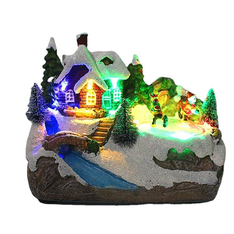 Christmas Snowman Garden Ornament with Music