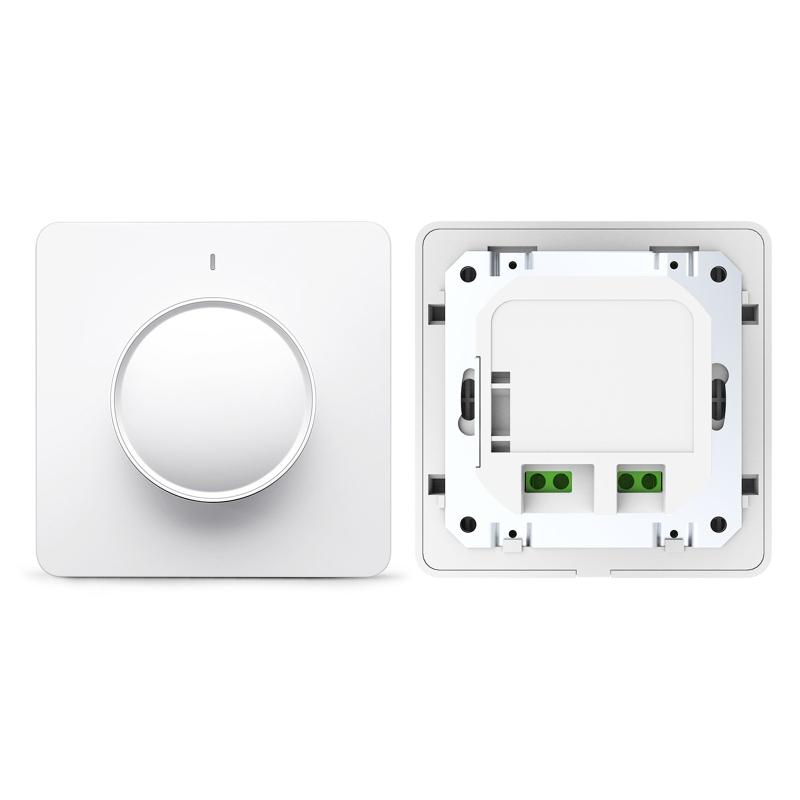 Поворотный диммерный выключатель Легкая установка Zigbee Бытовой Офисный Регулятор яркости света Пульт дистанционного управления Панель диммирования