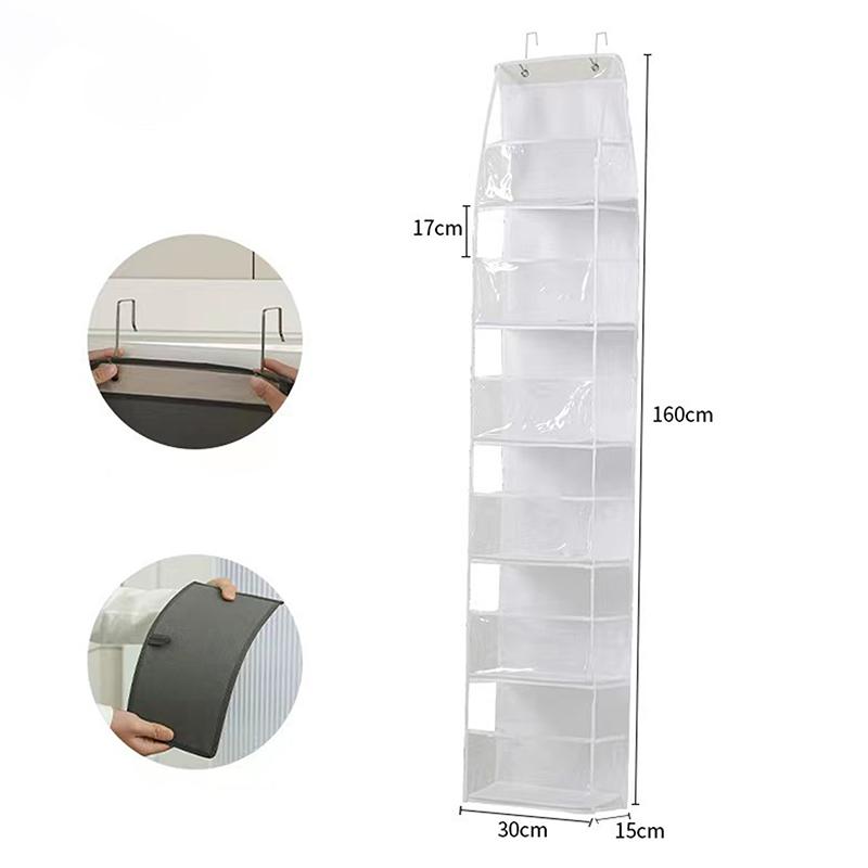 Многофункциональная тканевая подвесная сумка для хранения за дверью, многослойная подвесная сумка для хранения, разный органайзер для хранения, подвесная сумка