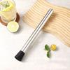Creative Bar Muddler Stainless Steel Fruit Tea Pounding Stick Fruit Tea Muddler  Bar Accessories