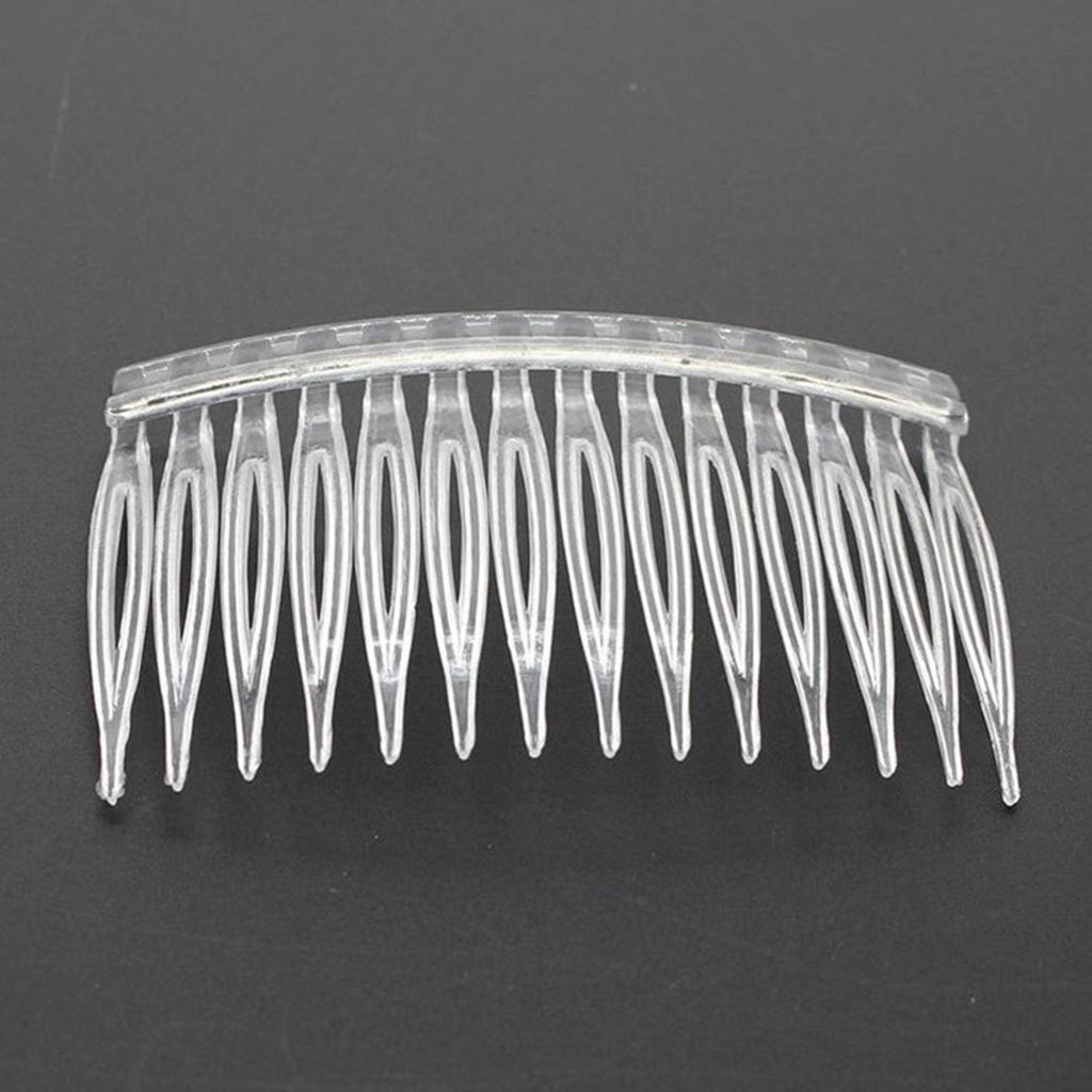 1 шт/10 шт гребни для волос для женщин аксессуары металл пластик свадебные волосы боковой гребень зубчатый свадебный гребень для вуали шпилька держатель