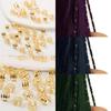 40pcs Dread Locks Hollow Out Hair Ring Hair Braiding Hair Braid Tubes Dreadlocks Beads  Decor