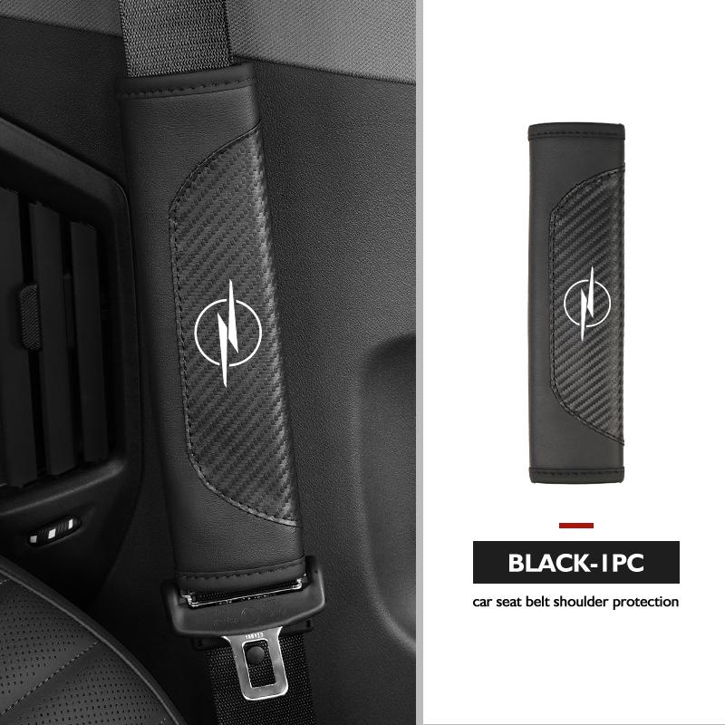 AAAYS1 For Opel Car Seat Belt Cover Shoulder Pad Anti-slip Auto Protection Pad Accessories Insignia Corsa Grandland Antara Zafira Mokka