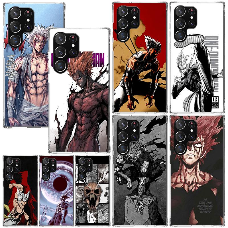 Чехол для телефона One P-Punch-Man Гароу для Samsung Galaxy S26 S25 Edge S24 FE S23 S22 Ultra S21 Plus S20 + Художественные Fundas Задняя крышка Galax