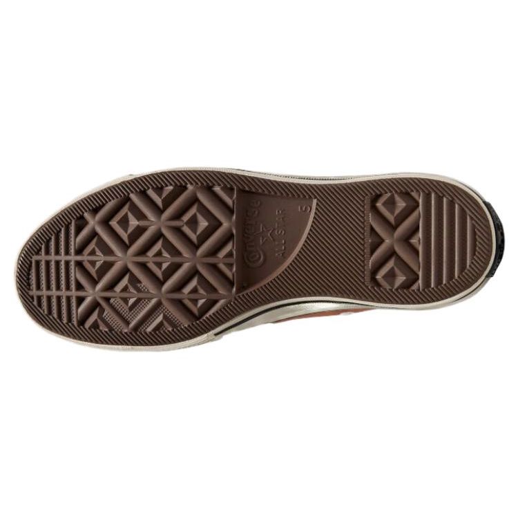 Converse Кроссовки унисекс Chuck 70 Vintage Canvas Low Tawny Owl Brown Egret Black A04591C