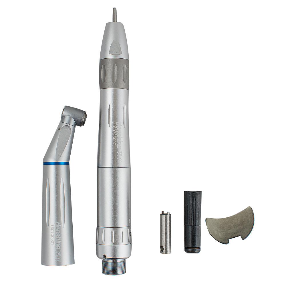 Комплект стоматологических светодиодных низкоскоростных внутренних волоконно-оптических наконечников с кнопкой и 2 отверстиями