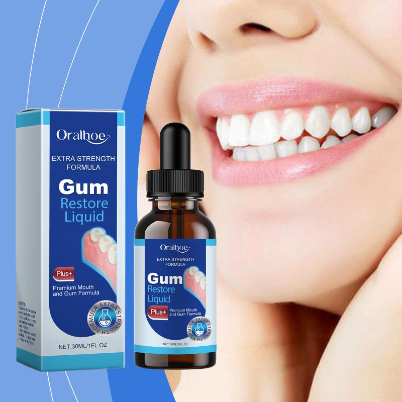 Damaged Gum Repair Care Gel Serum Relieve Sore Gums Allergy Deep Cleaning Teeth Stains Tartar Serum Dental Caries Toothpaste