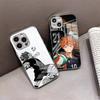 Чехол для телефона Haikyuu Хинаты Сёё Для IPhone 17 Pro Max 15 Pro 16 14 Plus 12 13 Mini 11 Pro Ударопрочный Гальванизированный Стеклянный Чехол