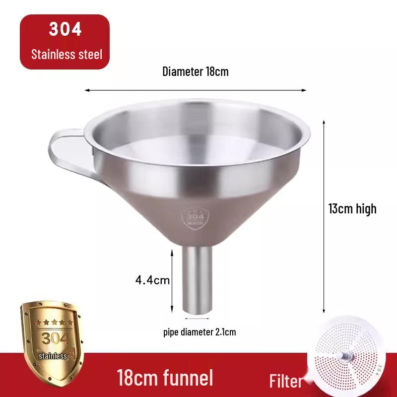 Jingyuheng Воронка с широким горлом из нержавеющей стали 304