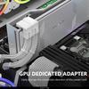 Угловой адаптер питания ATX 8-контактный female на 8-контактный male, Компьютерные компоненты, Угловые поворотные разъемы, Аксессуары для видеокарты