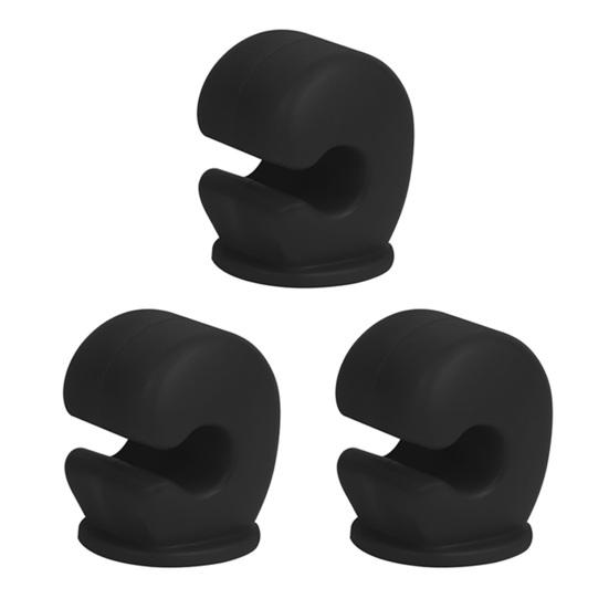 3 шт. кабельных органайзера изысканной формы супер мини ПВХ настольные держатели кабелей настенные маленькие подвесные стойки для дома