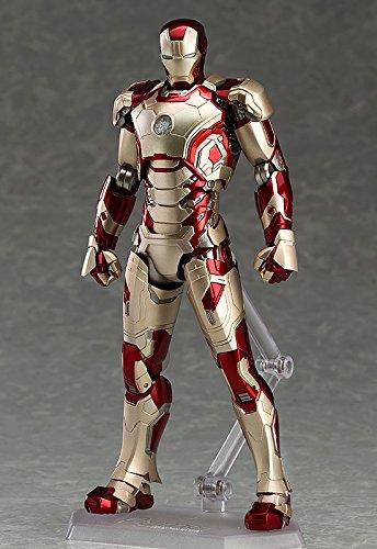 Figma Железный человек 3 Железный человек Марк 42 Без масштаба ABS и ПВХ Окрашенная Подвижная фигурка