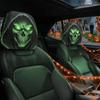 2PCS Elastic Halloween Car Headrest Covers Auto Interior Decoration Cover  Decoration